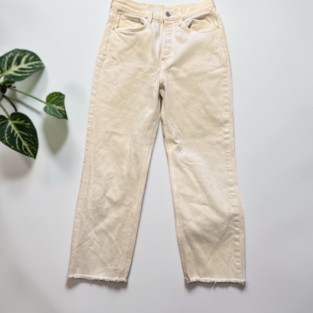 Frank & Eileen Cream Monaghan Mom Jean 27 Color No Longer Available Sold Out